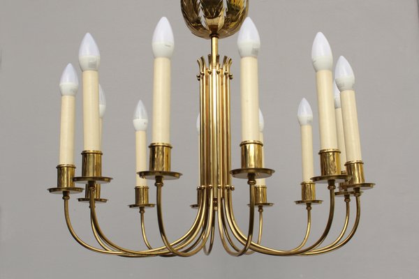 Chandelier from Vereinigte Werkstätten, 1950s-DUM-1432041