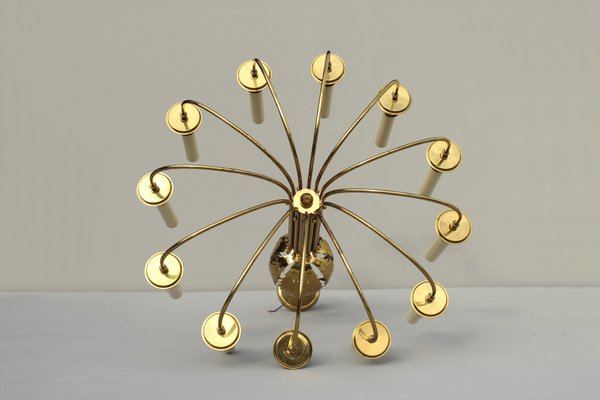 Chandelier from Vereinigte Werkstätten, 1950s-DUM-1432041