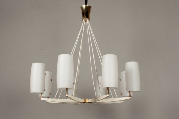 Chandelier from Vereinigte Werkstätten München, 1950s-DUM-1732257