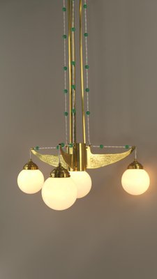 Chandelier from Wiener Werkstätte, 1920s-KDB-1799609