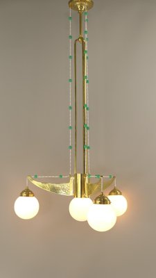 Chandelier from Wiener Werkstätte, 1920s-KDB-1799609