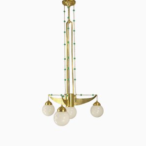 Chandelier from Wiener Werkstätte, 1920s-KDB-1799609