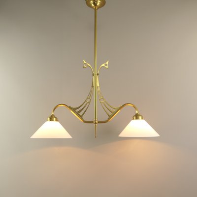 Chandelier from Wiener Werkstätte, Vienna, 1920s-KDB-1742842