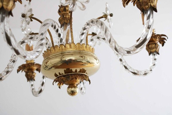 Chandelier in Murano Glass from Banci, Firenze, Italy, 1970s-FJP-1729847