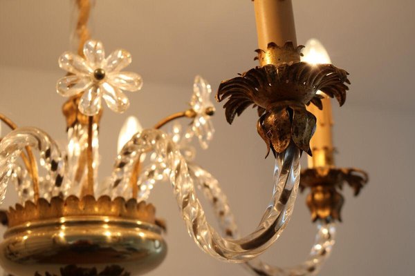 Chandelier in Murano Glass from Banci, Firenze, Italy, 1970s-FJP-1729847