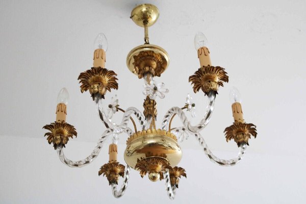 Chandelier in Murano Glass from Banci, Firenze, Italy, 1970s-FJP-1729847