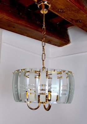 Chandelier in Murano Glass from Veca, Italy, 1970s-EJE-1373632