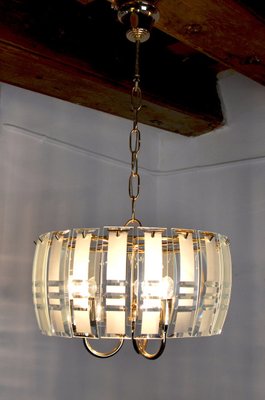 Chandelier in Murano Glass from Veca, Italy, 1970s-EJE-1373632