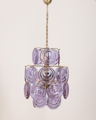 Chandelier in Murano Glass from Vistosi, 1950s-IUC-1412143