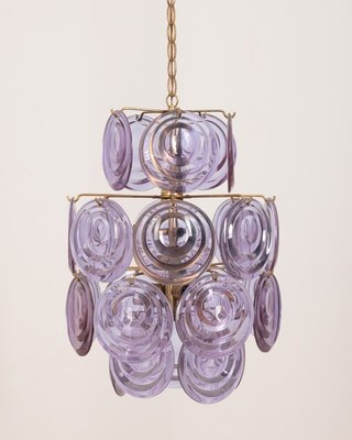 Chandelier in Murano Glass from Vistosi, 1950s-IUC-1412143