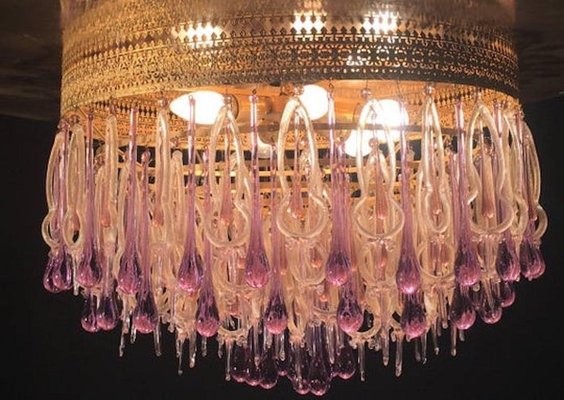 Chandelier in the style of Barovier & Toso, 1960s-MBH-1031620