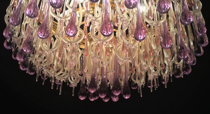 Chandelier in the style of Barovier & Toso, 1960s-MBH-1031620