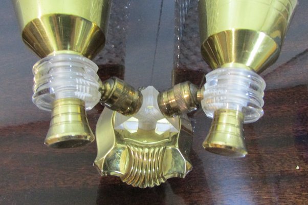 Chandelier & Sconce, 1960s, Set of 2-RDN-574635