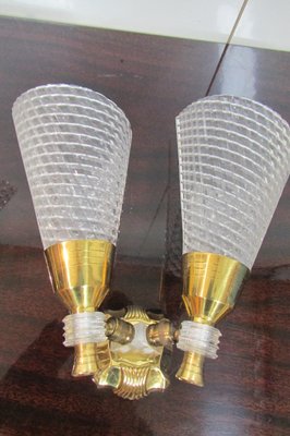 Chandelier & Sconce, 1960s, Set of 2-RDN-574635