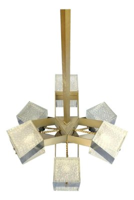 Chandelier with 6 Lights from Stilkronen, 1970s-FIP-784395