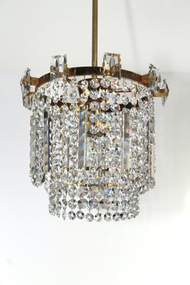 Chandelier With Swarovski Crystals, 1960s-ZWH-1185183