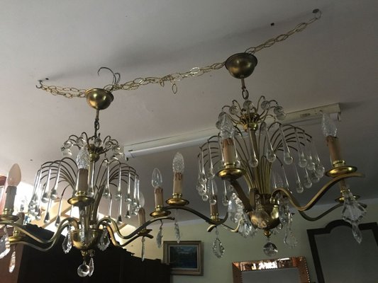 Chandeliers, 1950s, Set of 2-WQQ-623683