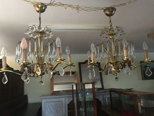 Chandeliers, 1950s, Set of 2-WQQ-623683