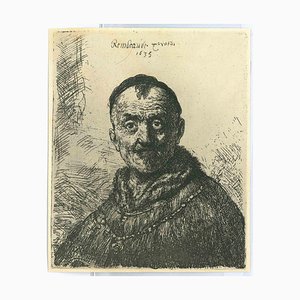 Charles Amand Durand after Rembrandt, The First Oriental Head, Engraving, 19th Century-ZCI-1781516