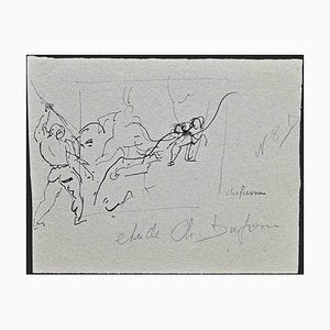 Charles Dufresne, Composition, Original Drawing, Early 20th-Century-ZCI-1362742