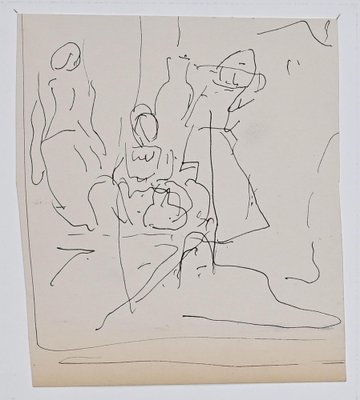 Charles Dufresne, Figures, Original Drawing, Early 20th-Century-ZCI-1362655