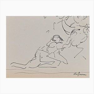 Charles Dufresne, Le Bois, Original Drawing, Early 20th-Century-ZCI-1362743