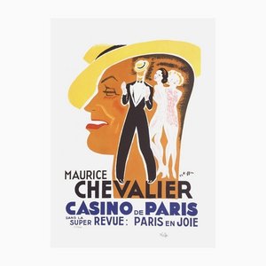 Charles Kiffer, Maurice Chevalier Au Casino De Paris II, 1985, Lithograph on Wove Paper-FMZ-1155396