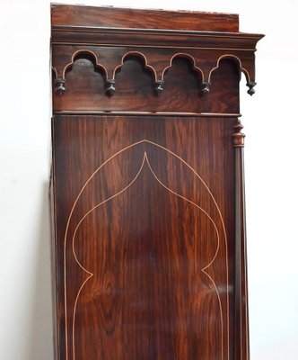 Charles X 3-Door Bookcase Cabinet, 19th Century-RVK-1394882