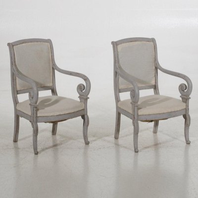 Charles X Armchairs, France, 1800s, Set of 2-SA-1346141