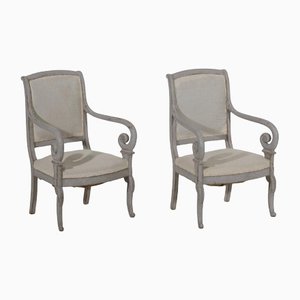 Charles X Armchairs, France, 1800s, Set of 2-SA-1346141