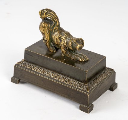 Charles X Bronze Inkwell-UQL-1285517