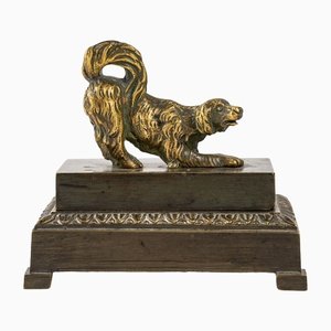 Charles X Bronze Inkwell-UQL-1285517