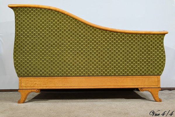 Charles X Chaise Longue in Maple, Early 19th Century-RVK-1724904