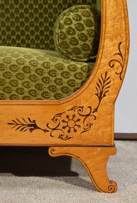 Charles X Chaise Longue in Maple, Early 19th Century-RVK-1724904