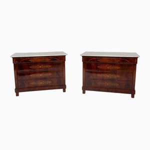 Charles X Chests of Drawers, 1830s, Set of 2-VEI-1748768