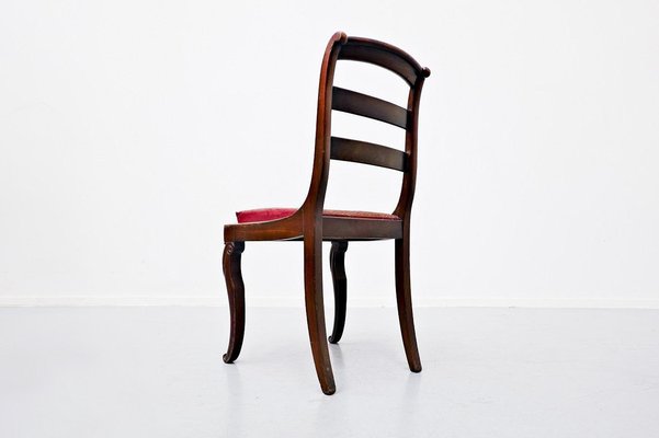 Charles X Mahogany Chairs, Set of 6-FGA-922978