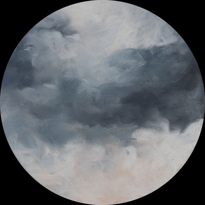 Charlotte Pivard, Gray Clouds, 2023, Acrylic-ZHZ-1753053