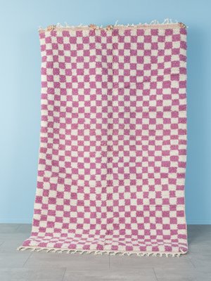 Checked Berber Rug, 2010s-GPP-1385943