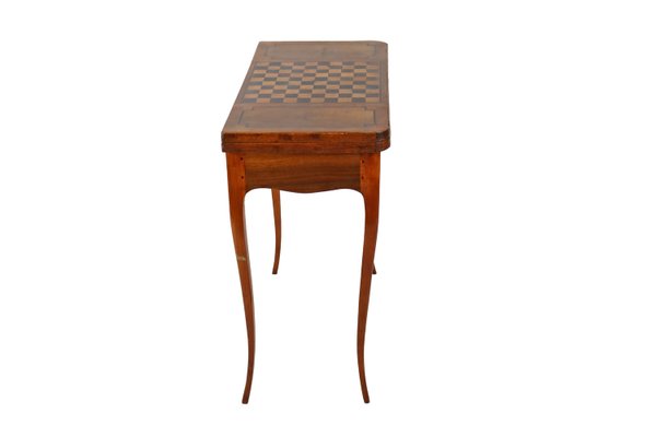 Cherrywood and Walnut Card Table, 1830s-YZB-2035630