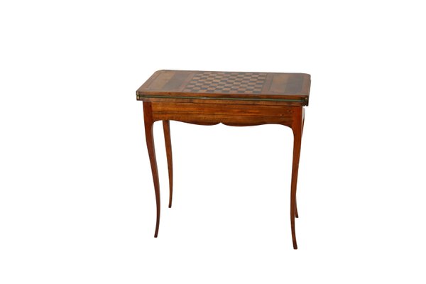 Cherrywood and Walnut Card Table, 1830s-YZB-2035630