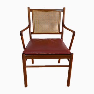 Cherrywood Model PJ-301 Colonial Armchair by Ole Wanscher for Poul Jeppesen, 1960s-KK-620751