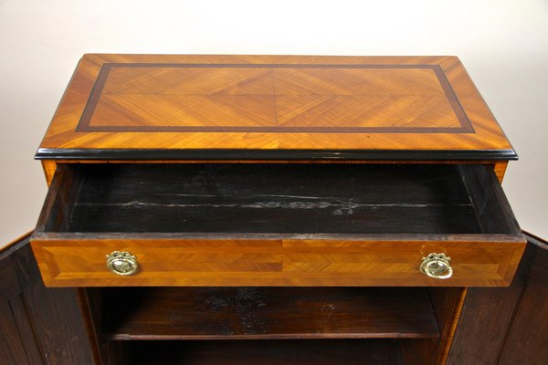 Cherrywood Trumeau Commode, Austria, 1780s-TQA-1322373