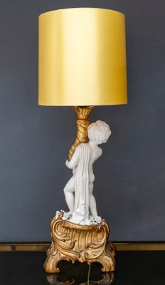 Cherub Floor Lamp from Capodimonte, 1967-GCG-639244