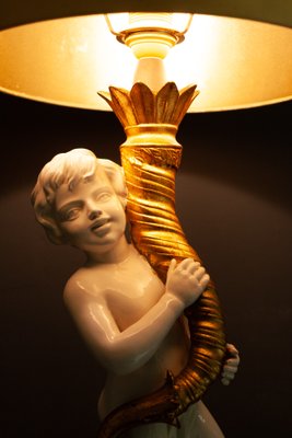 Cherub Floor Lamp from Capodimonte, 1967-GCG-639244