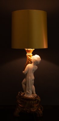 Cherub Floor Lamp from Capodimonte, 1967-GCG-639244