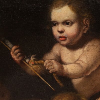 Cherub Games, 1670, Oil on Canvas, Framed-RP-1822021