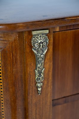 Chest of Drawers in Hand Polished Mahogany, 1890s-UY-1428237