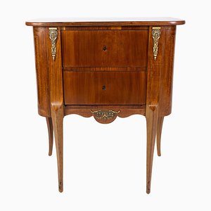 Chest of Drawers in Hand Polished Mahogany, 1890s-UY-1428237