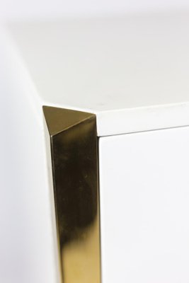 Chest of Drawers in Lacquer and Brass by Luigi Caccia Dominioni, 1970s-CEJ-1162614