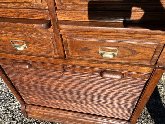 Chest of Drawers in Oak by Antoni Ferretti, 1890s-LAM-1766088